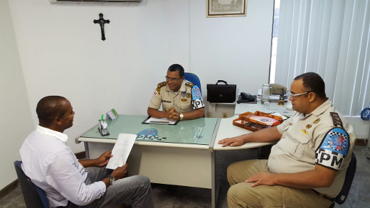 Presidente da APPMBA, Sgt Roque Santos, reúne-se com o comandante do BEPTUR para apresentar demandas da tropa