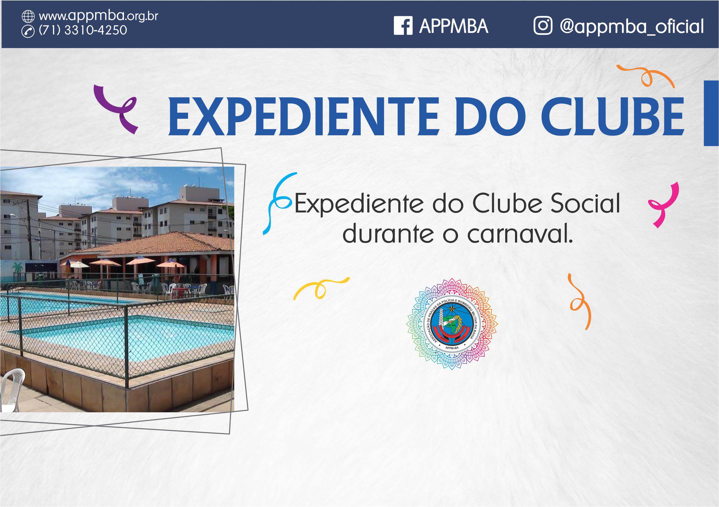 Expediente do Clube (Carnaval 2018)