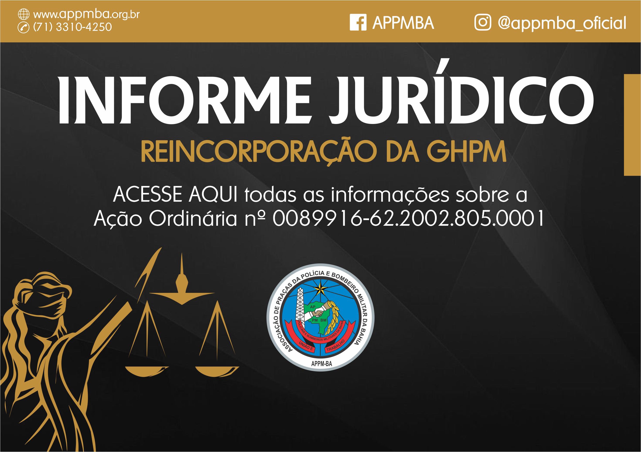 Informe Jurídico - Reincorporação da GHPM 00089916-62.2002.805.0001
