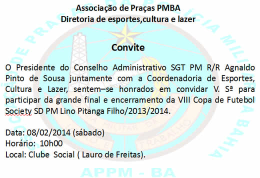 Final do Campeonato - 18ª BPM e Rondesp/RMS decidem Copa dos policiais militares neste sábado, 8