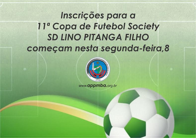 11ª Copa de Futebol Society - SD LINO PITANGA FILHO