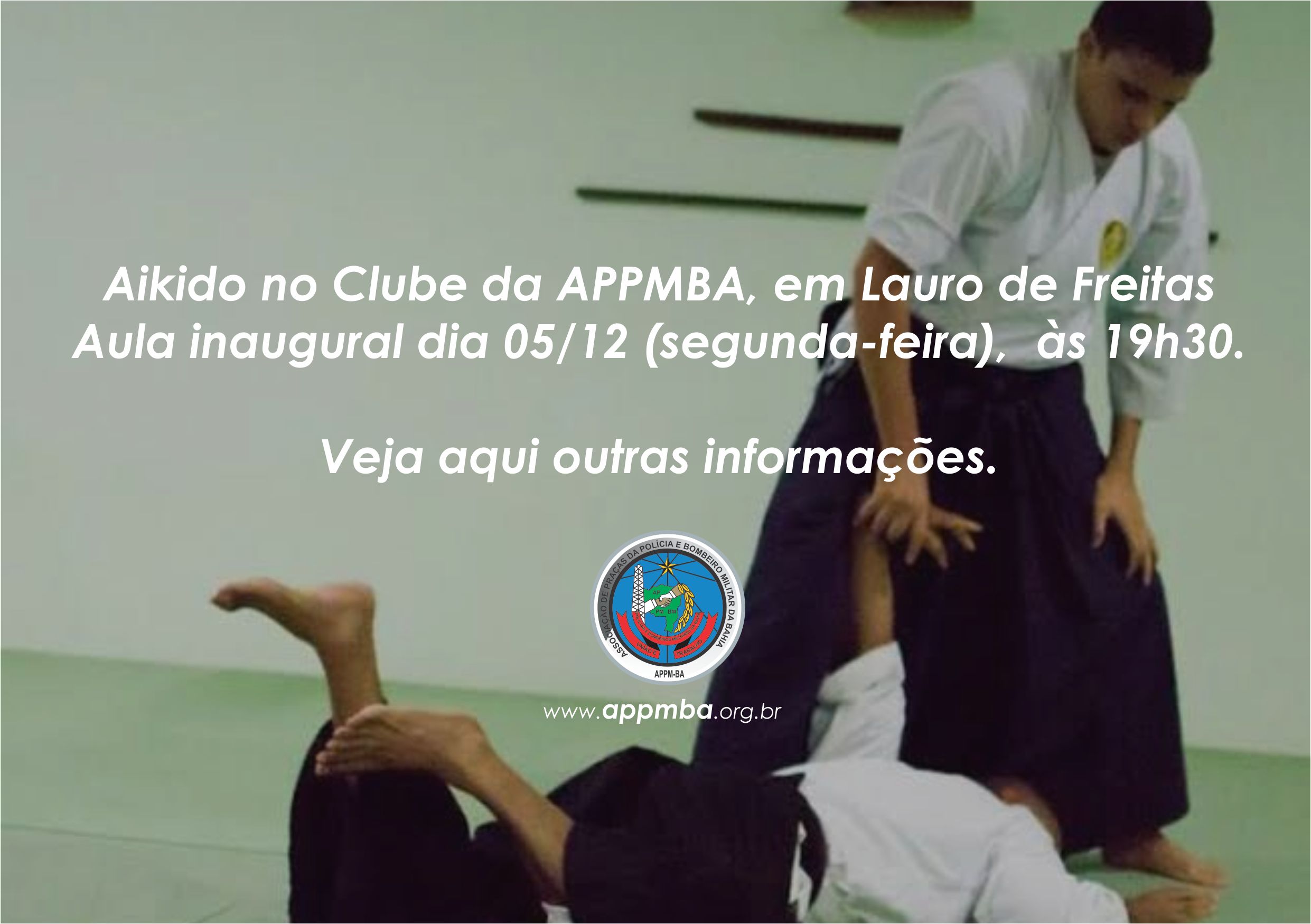 APPMBA promove aulas de Aikido
