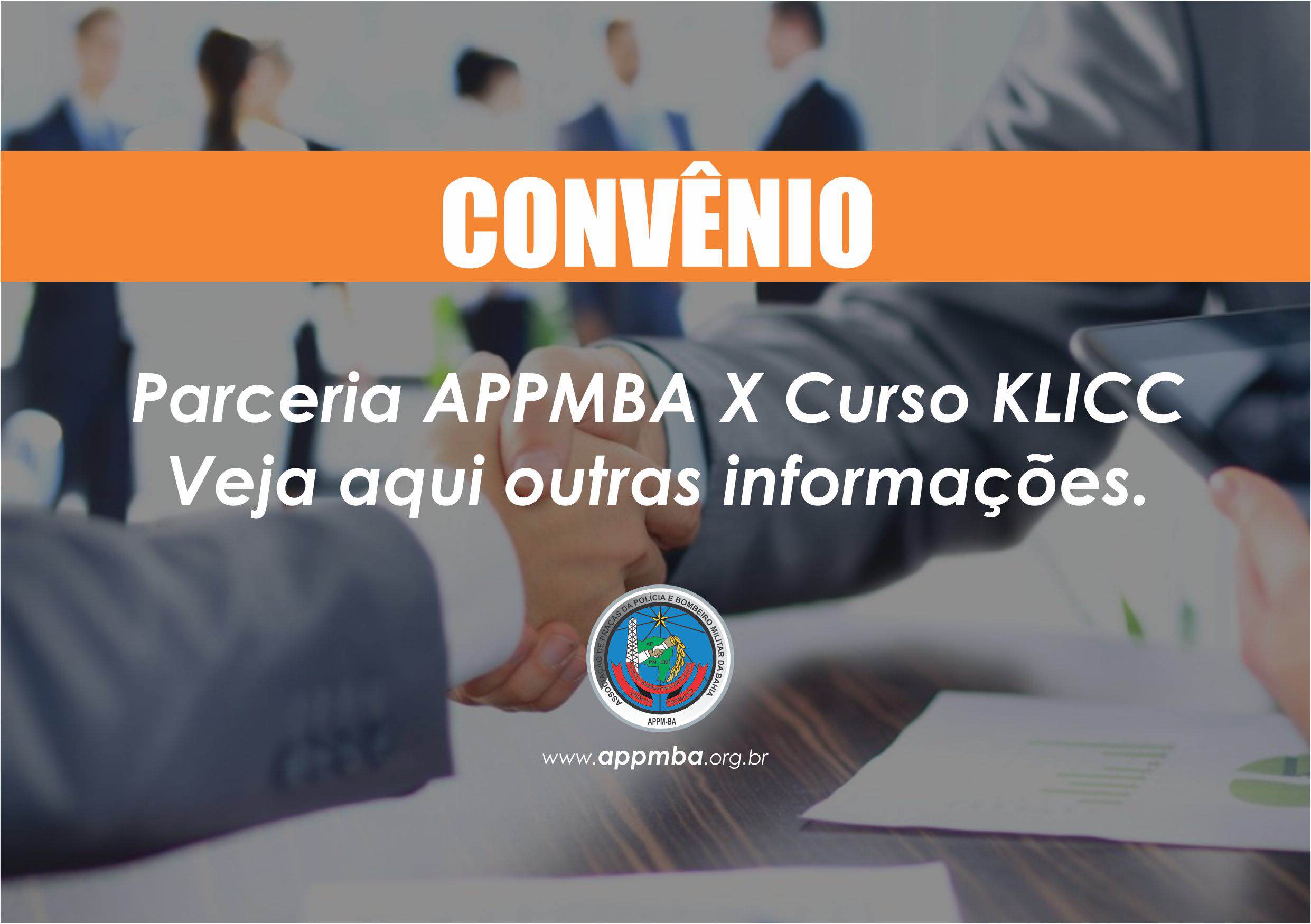 APPMBA fecha parceria com empresa de cursos preparatórios para concursos públicos