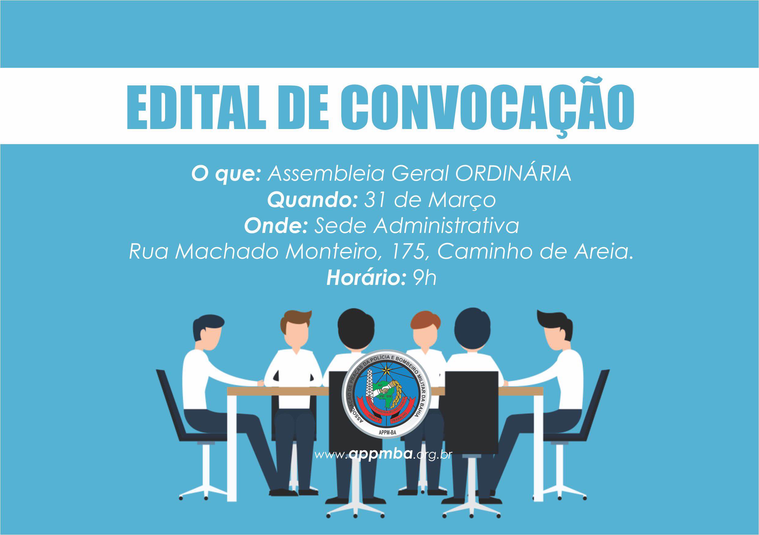 Edital de convocação