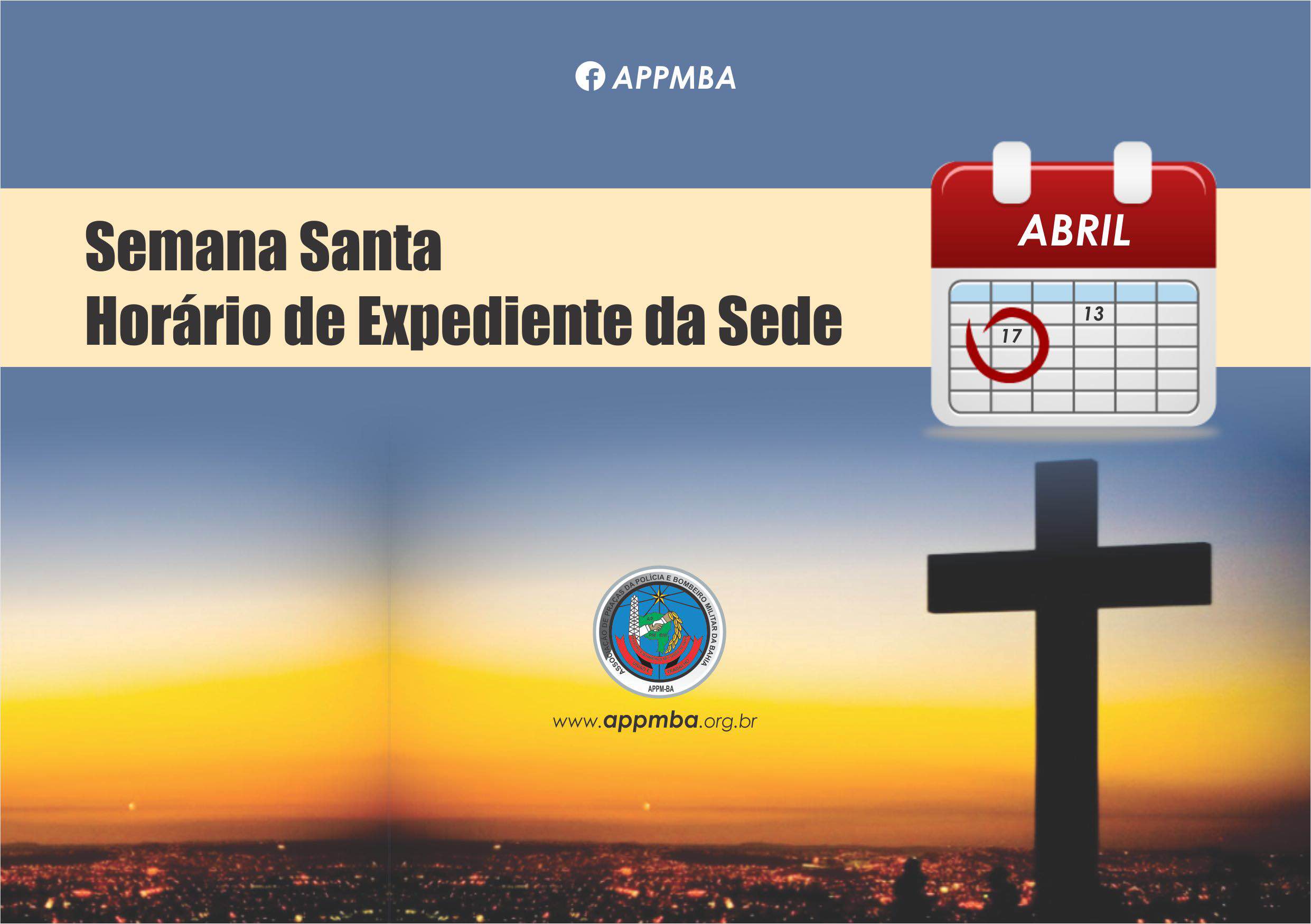 Informe - Horário de Expediente Semana Santa 2017