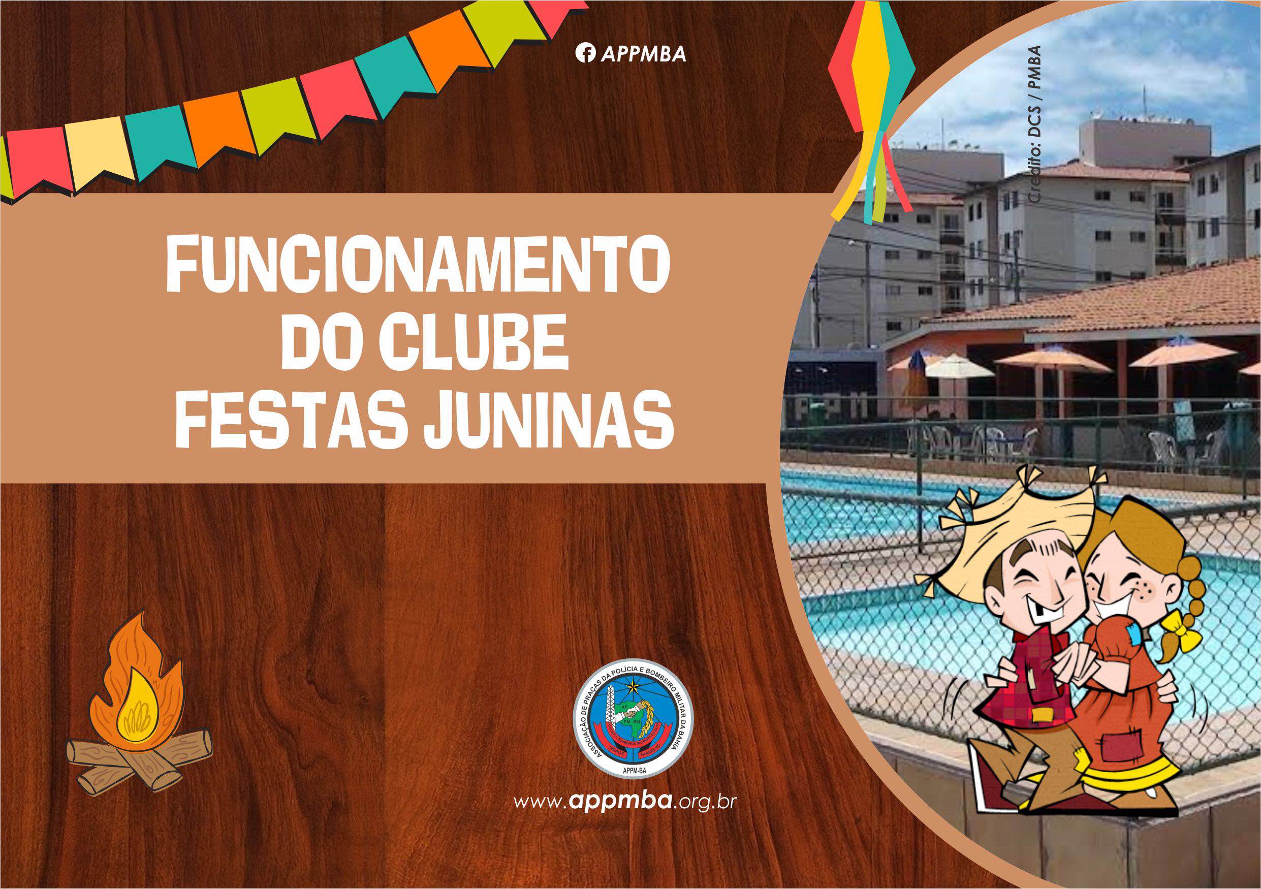 Funcionamento do Clube - Festas Juninas 2017