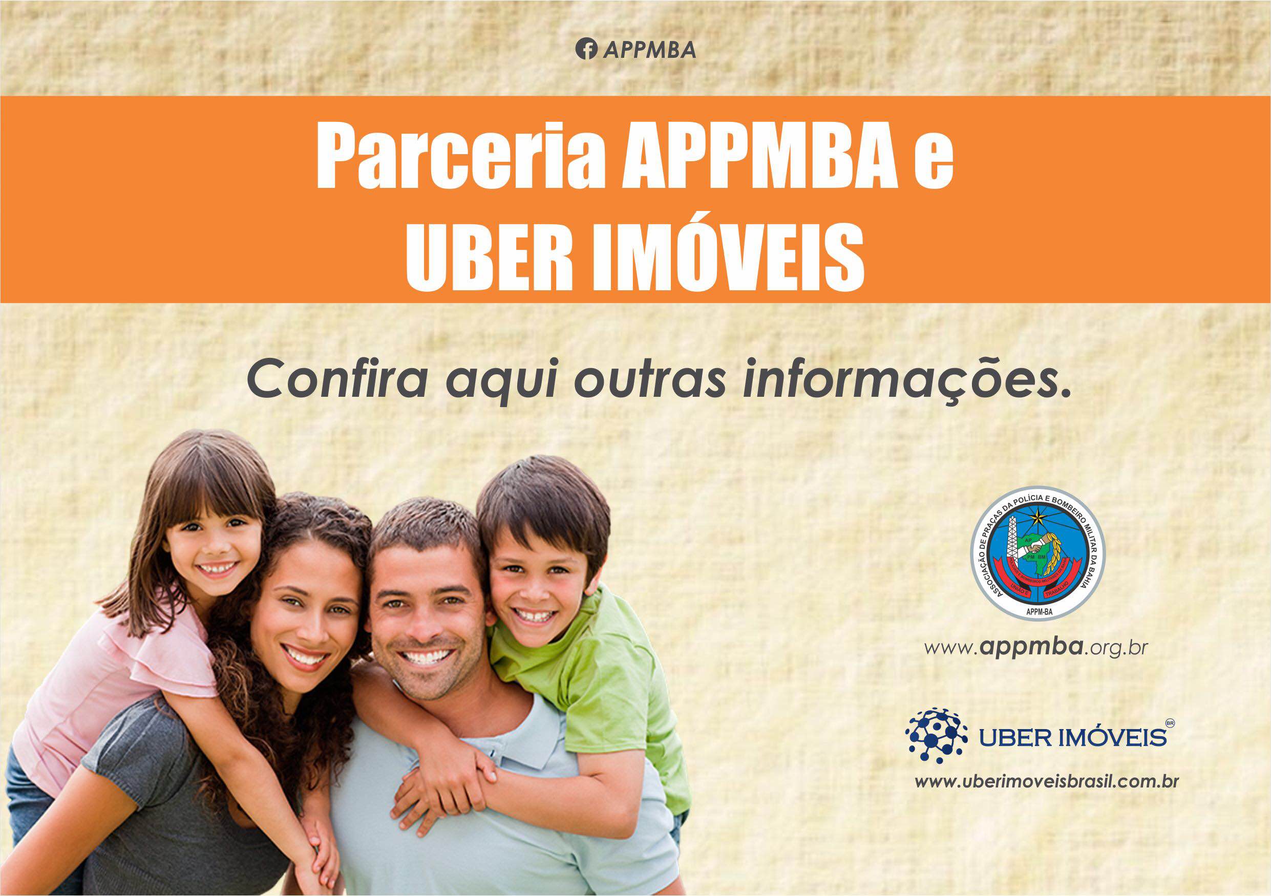 Parceria APPMBA e UBER IMÓVEIS