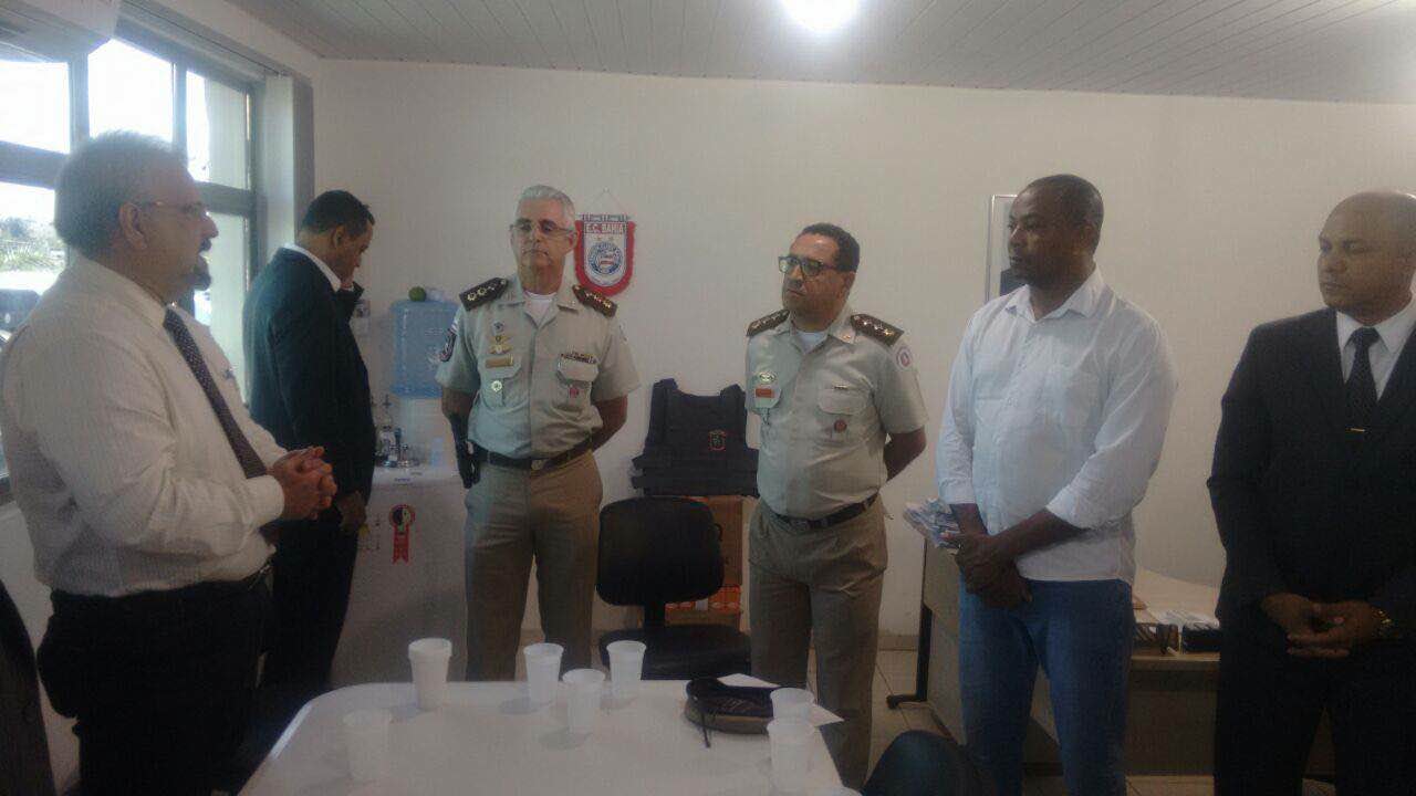 Presidente da APPMBA participa de visita ao Complexo Penitenciário da Mata Escura e verifica condições de instalação dos policiais custodiados
