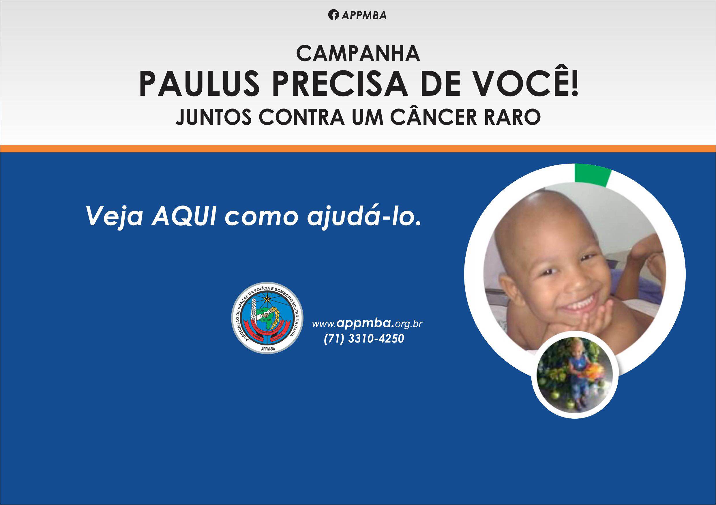 APPMBA participa de Campanha Solidária a favor do Paulus