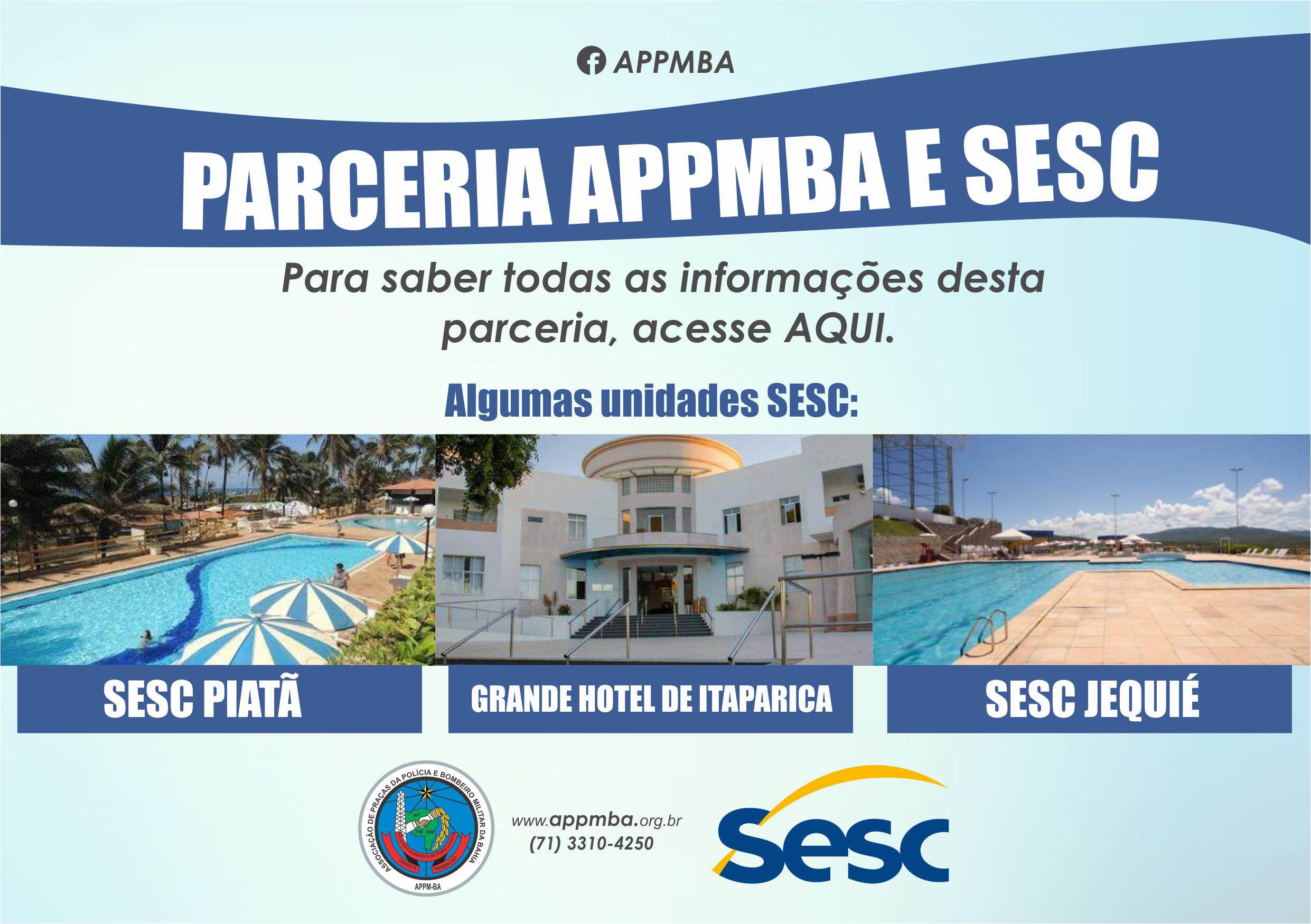 APPMBA e SESC fecham parceria