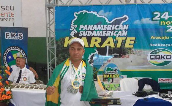 Associado da APPMBA é destaque no 5° Campeonato  Panamericano e 4° Sulamericano de Karatê