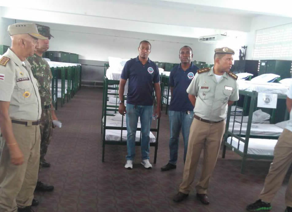 Diretoria da APPMBA continua nesta quarta-feira,7, as visitas nas bases de alojamento da PMBA e do CBMBA