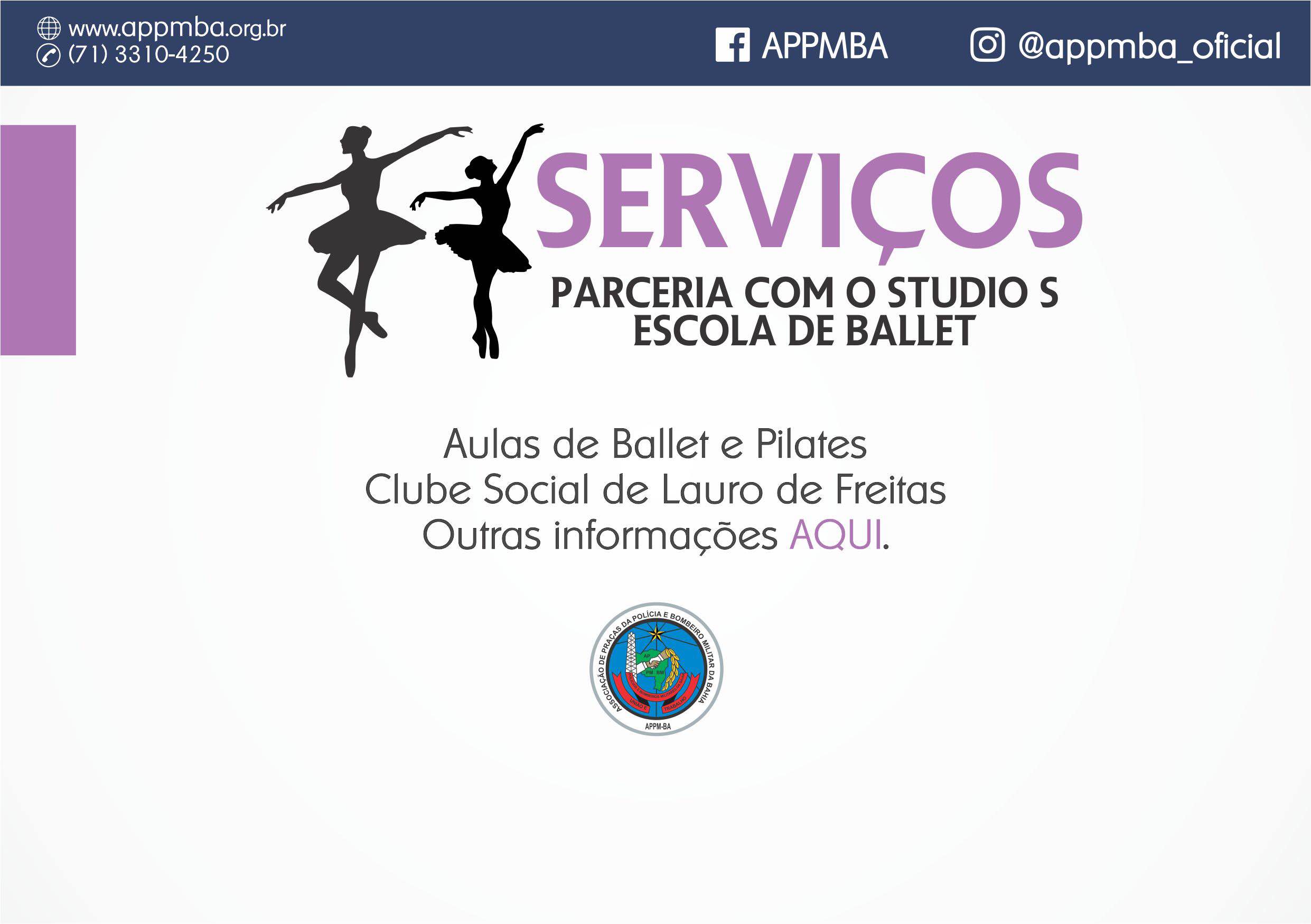 Aula de Ballet e Pilates