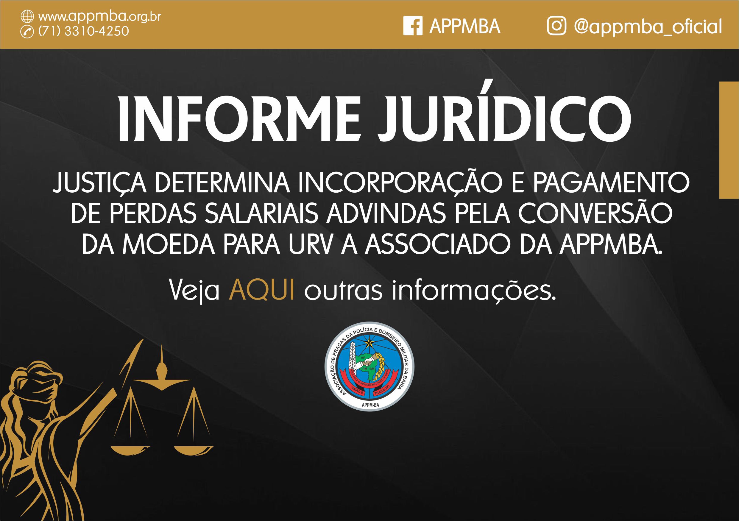 Justiça determina pagamento  do reajuste de 11,98% e da URV