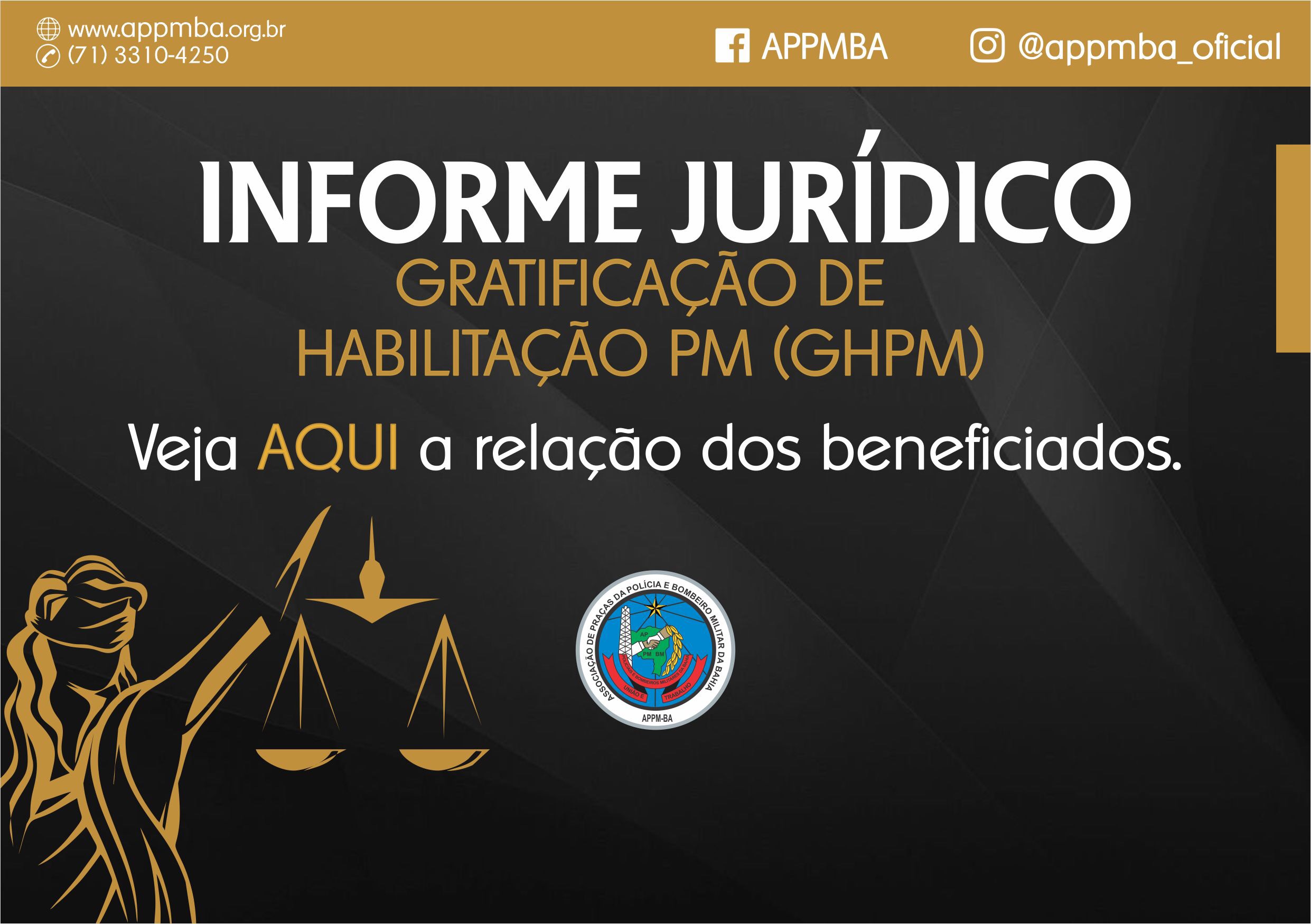 Justiça determina pagamento da Gratificação de Habilitação PM (GHPM)