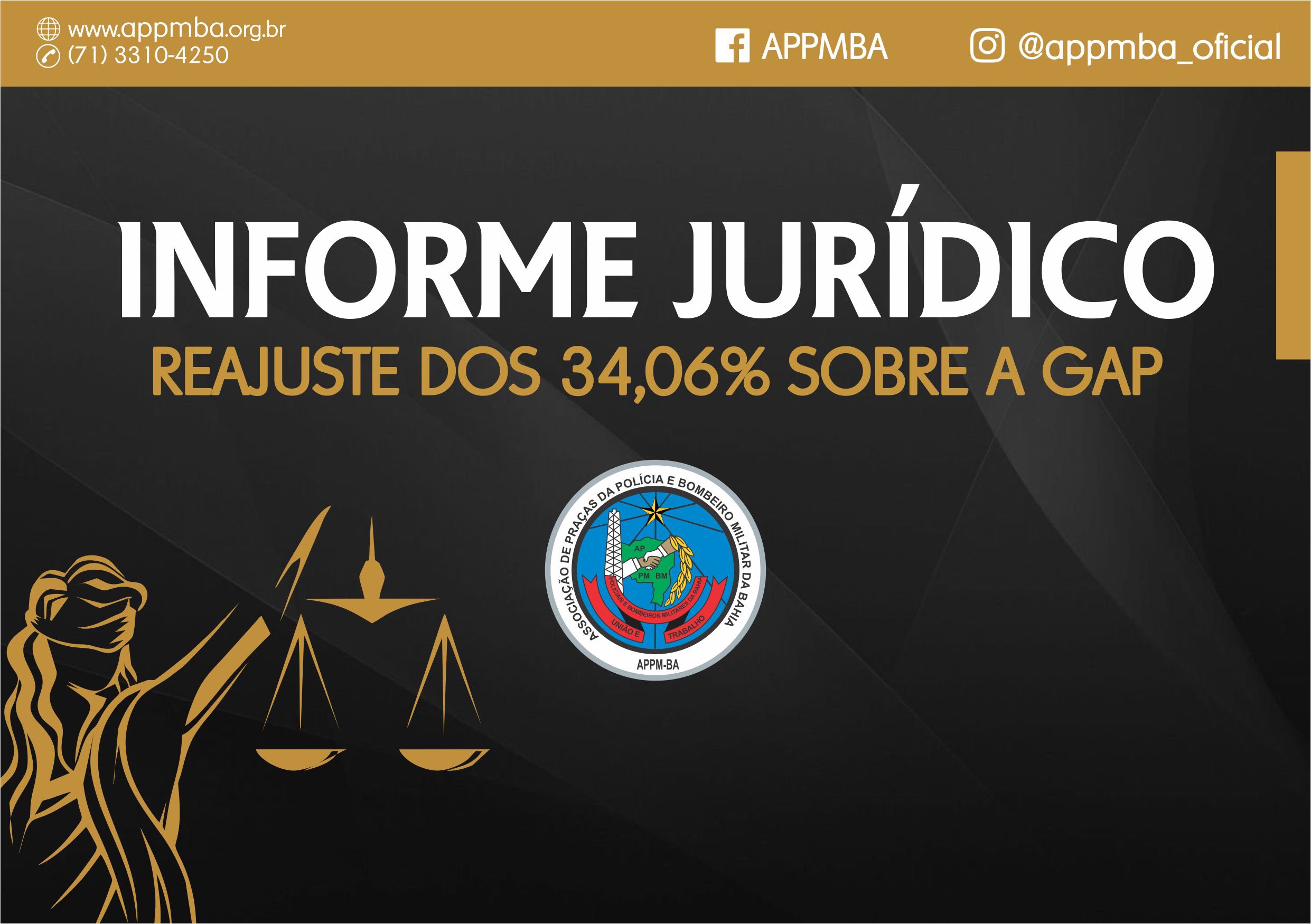 Informe Jurídico - Reajuste dos 34,06% sobre a GAP