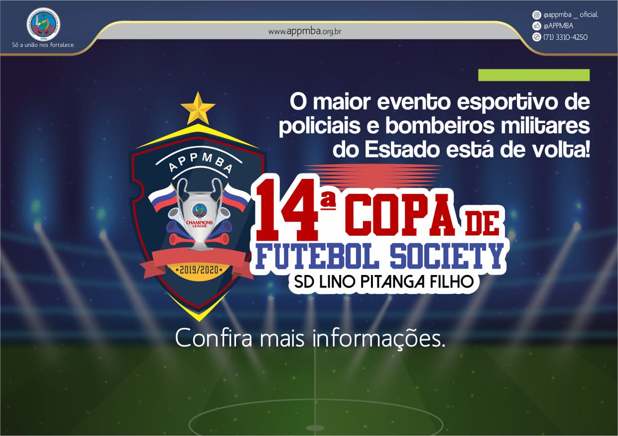 14ª Copa de Futebol Society – Sd Lino Pitanga Filho 2019/2020