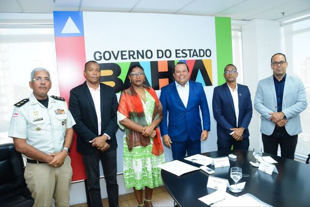 Diretoria se reúne com vice-governador para tratar demandas dos militares da Bahia
